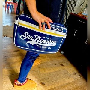 Stylish trendy messenger bag